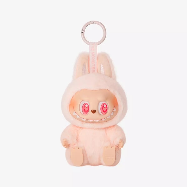 Pop Mart Labubu The Monsters – Spennende Macaron Plysj Nøkkelring Serie (1 Blind Box, 2.0) Second Generation buoyant