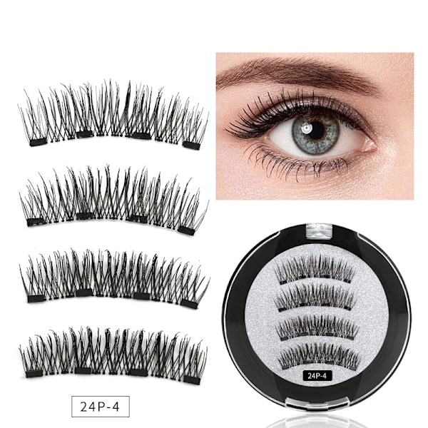 Magnetic Eyelashes with Applicator Model 3