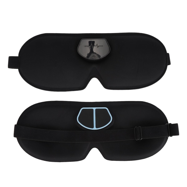 3D øyemassasjeapparat 4-girs oppladbar lavfrekvent pulslindrende trøtthetsmassasjemaskin for å sove