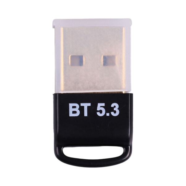 USB Bluetooth Adapter Delayless Guldpläterad Plug 5.3 Bluetooth Dongle Transmitter Receiver för Windows 8.1 10 11 PC