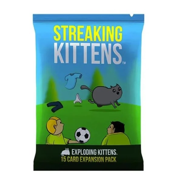 Exploding Kittens Korttipeli Alkuperäinen Painos NSFW Party Streaking Kittens Imploding Kittens Laajennus Barking Kittens Bears vs B Red Red
