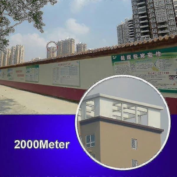 40x22 HD Kraftfulde Foldbare Kikkert 2000m Lang Afstand