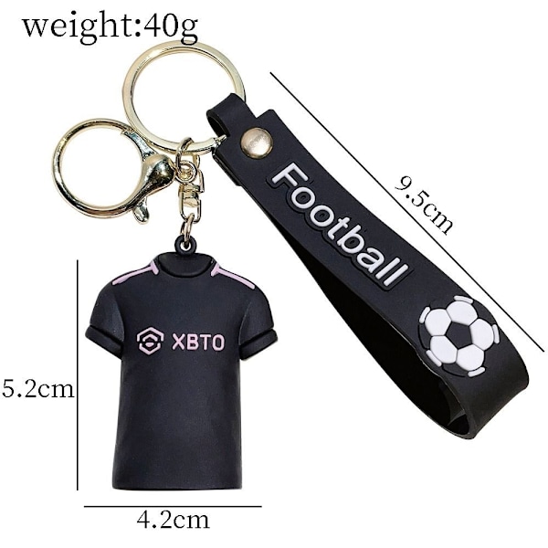Fotballnøkkelring Tegneseriefigur Henger 04 04