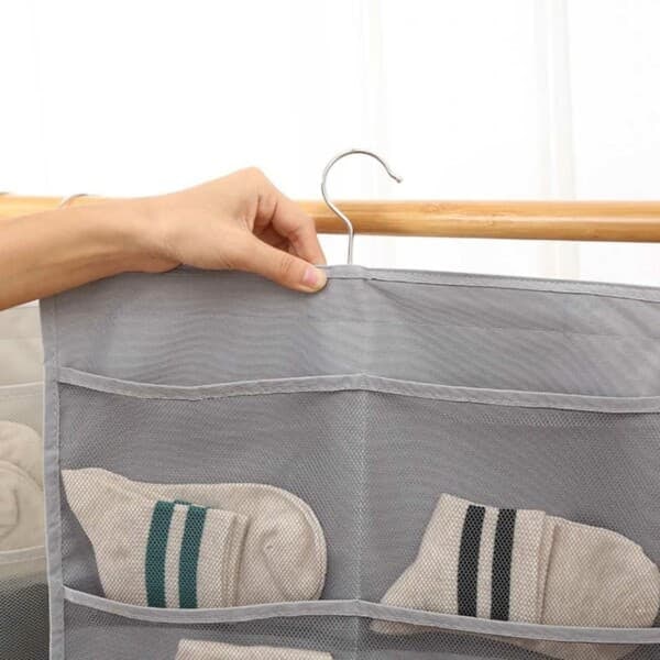 Underwear Organizer for Door or Closet 15 Compartment Hanging Storage—pa