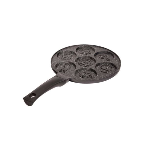 Pannekakepanne med 7 hull - Smiley