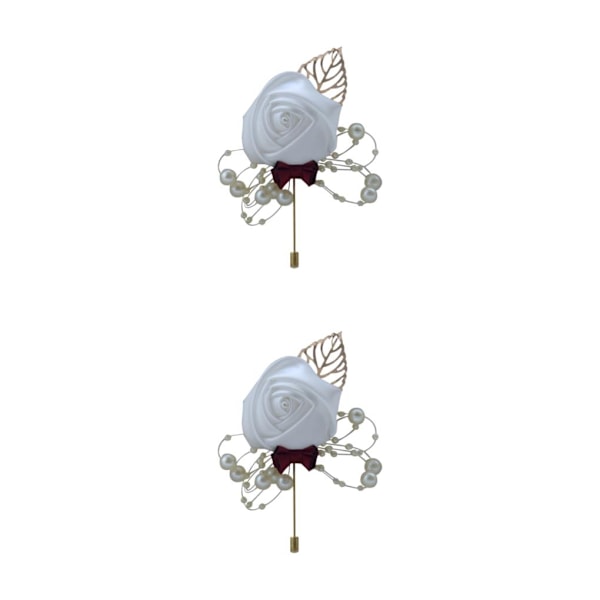 1/2/3/5 Luksuriøse bryllupsbrosjer Stilige og elegante tilbehør Benbai Benbai 2Set
