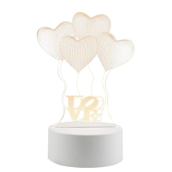 3D LED Lampe - Ballonger
