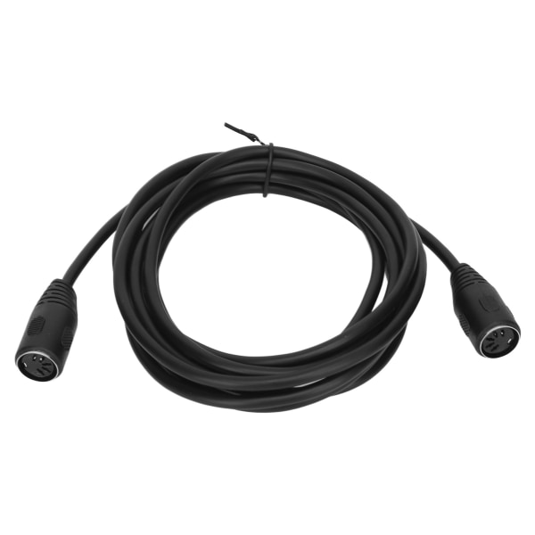 DIN 5-stift hona till DIN 5 stift hona adapter 9,8 fot PVC flexibel plug and play adapter förlängningskabel för AV-utrustning