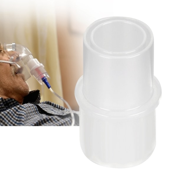 Slangetilslutning Åndedrætsrør Lige forbindelsesadapter til åndedrætsværn