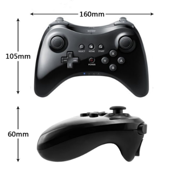 Pro Controller til Nintendo Wii U (Hvid)