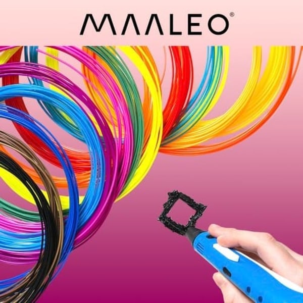 20 kpl - PLA-filamentti 3D-tulostimeen - 1,75 mm x 20 m—pa