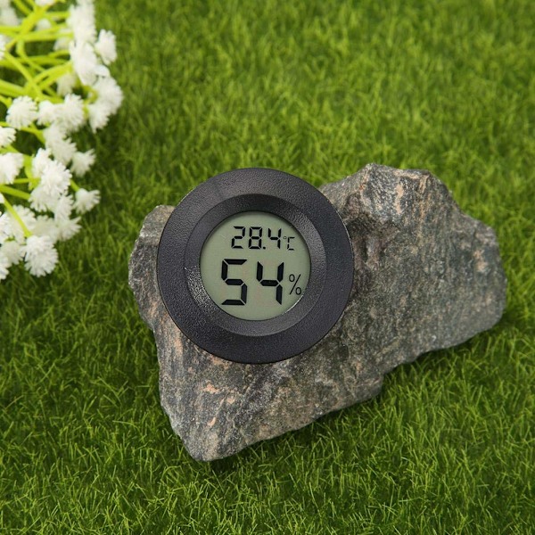 Mini hygrometer termometer digital LCD-skärm inomhus/utomhus hygrometer avfuktare växthus reptil hygrometer Fahrenheit