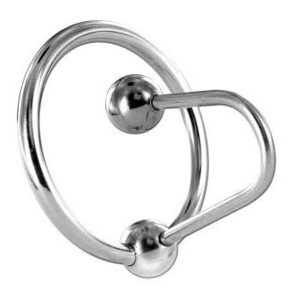Metalhård - Glansring med prop