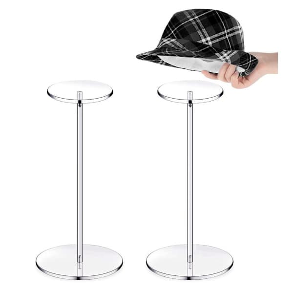 Hatt Peruk Display Stativ Keps Organizer Stödställ 30CM 30 cm