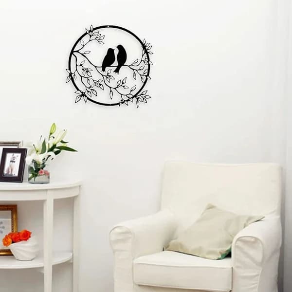 Metal Bird Wall Decor, Bird Silhouette Art Wall Decor