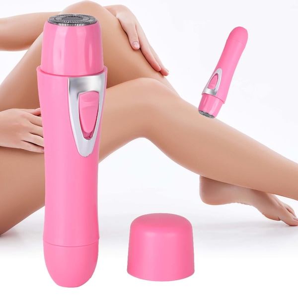 Mini Elektrisk Epilator Hårfjerning Til Ansigt Krop Armhule Underarm Ben Depilator (Pink)