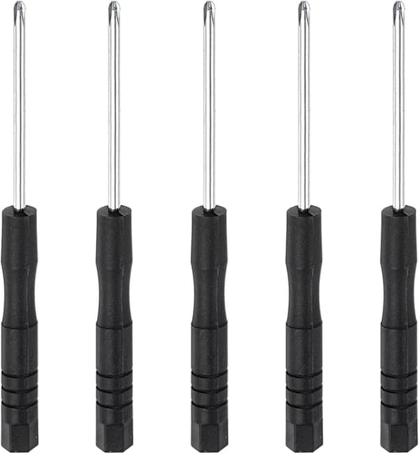 Mini Phillips skruetrækker, 2,0 mm Phillips-hoved, til ure og briller