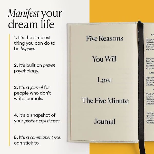 Älykäs förändring: Viiden minuutin päiväkirja - päivittäin onnea, tietoisuutta ja pohdintaa varten - Odaterad Life Planner(,)