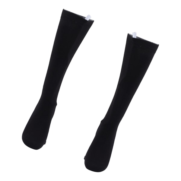 1 sett Vinter bomullsoppvarmede sokker Oppladbare elektriske varmesokker for menn kvinner utendørs skøyter ski jakt jakt fiske