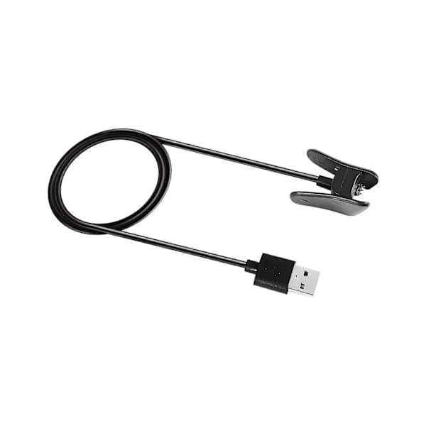 For Garmin Vivosmart 4 1m Erstatnings USB Data Sync Ladekabel med Ladeklips