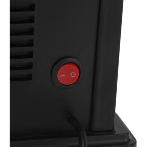 Elektrisk kaminvärmare, liten och mini, tyst, elegant, för kontor, sovrum, kontor.pa