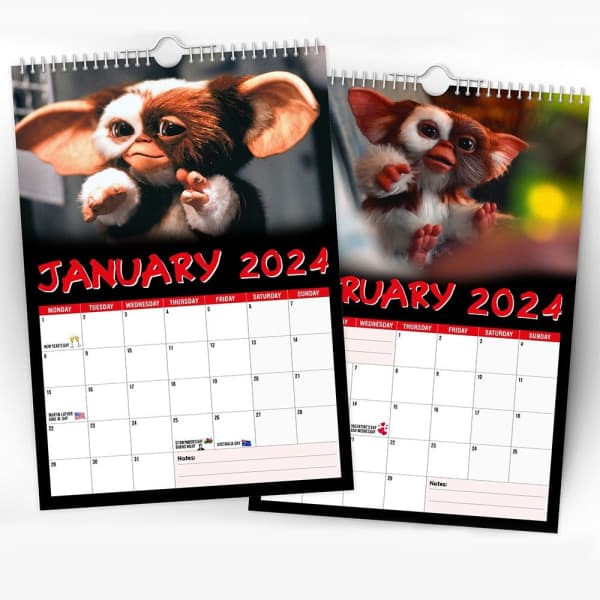 2024 Gizmo Kalender Vægkalender