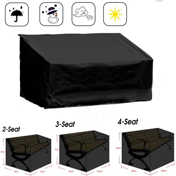Skyddsöverdrag för utomhusmöbler - Möbelöverdrag & Möbelskydd 350 163x66x89cm