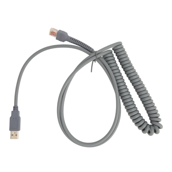 Streckkodsskannerkabel ABS 3 meter USB skannerkabel för Symbol LS2208 Ls1203 Ls4208 Ls4278 Ds6707