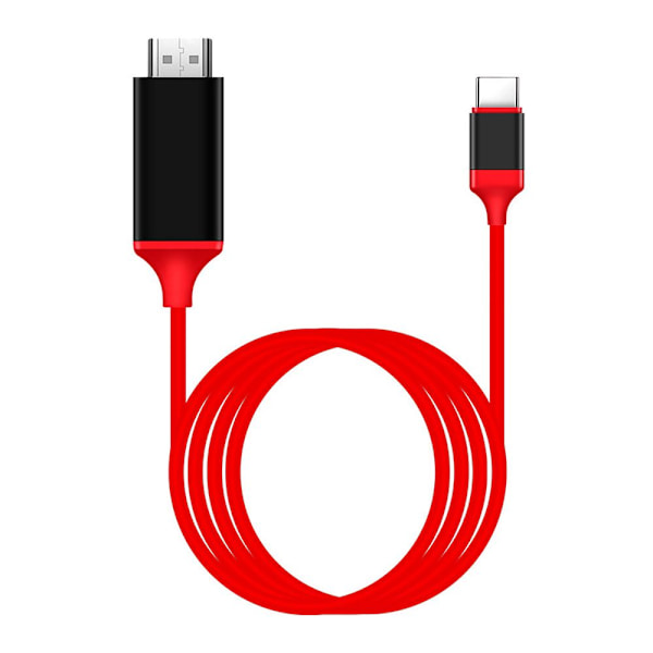 Type-C til HDMI Adapterkabel 30HZ