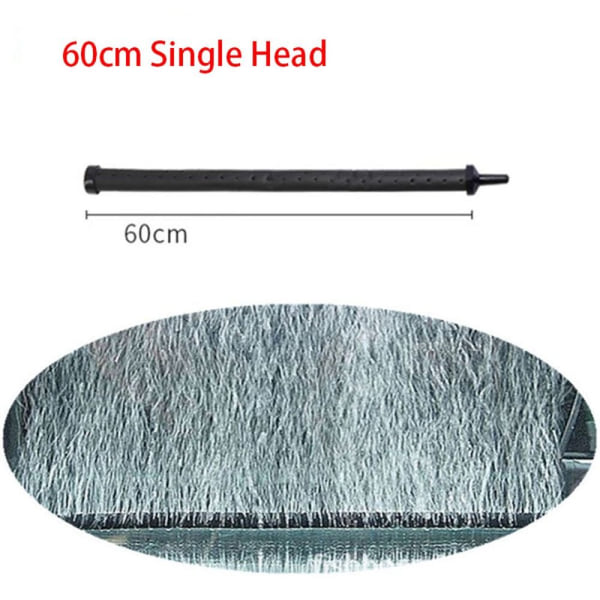 Akvaariokuplanauhaverhoputki SINGLE HEAD 60CM SINGLE Single Head 60cm Single head 60CM