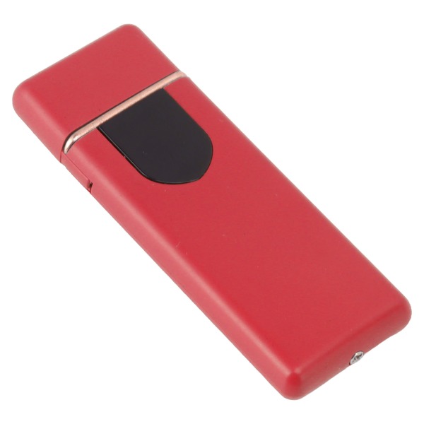 Touch Dobbeltsidig tenning USB Oppladbar vindtett bærbar elektrisk lighter for kjærester Gaver Blå