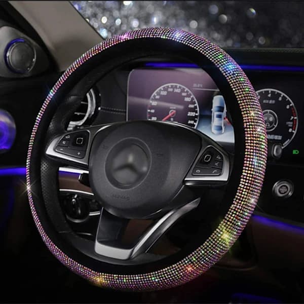 Kristall Rhinestone Diamant Rattdeksel Universal