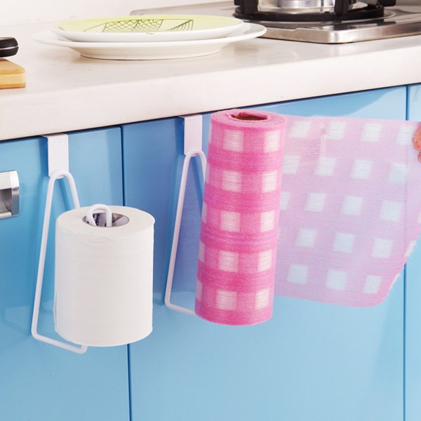 Metalltoalettpappershållare Stativ Tank Toalettpappersrulle Pappershållare för badrumsförvaring och organisation