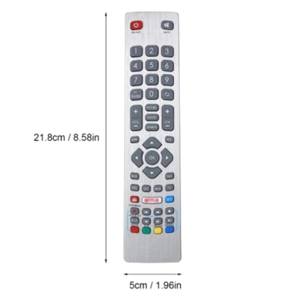TV-fjernkontroll erstatning for Sharp Aquos-fjernkontroll A one size