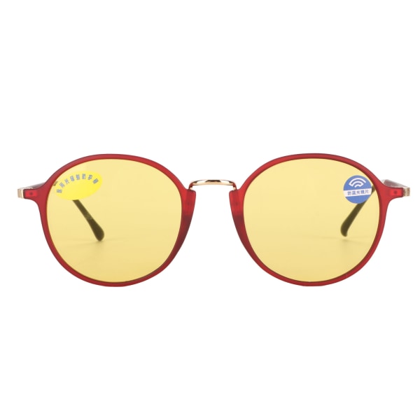Blue Ray blokkerende briller Gul linse reduserer migrene øyebelastning Lette spilldatabriller for menn