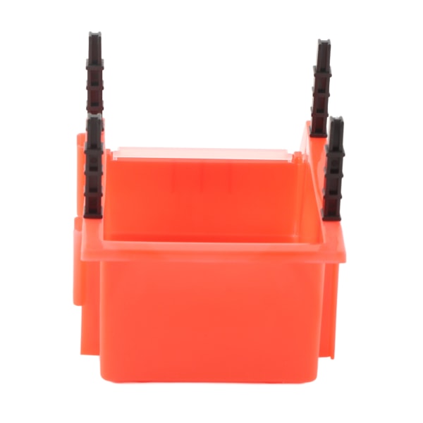 Arbeidsbeholder HDPE Tykke kombinert Type Holdbar hengende stablebeholdere for butikkreservedeler Elektroniske komponenter Rød 180x120x80 Tykkelsestype