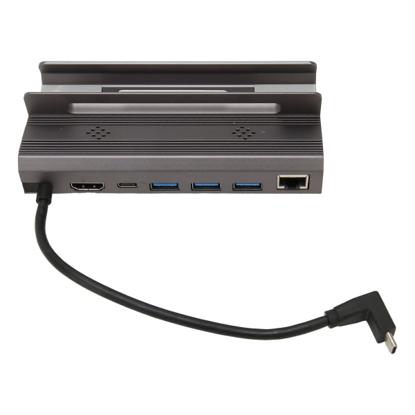 Steam Deck -telakointiasemalle 6 in 1 USB C - HD Multimedia Interface USB C 3xUSB3.0 RJ45 Stream Deck Hubille
