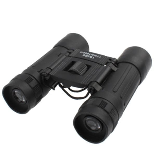 Kikkert Kompakt 10x25 med Høy Optikk Svart