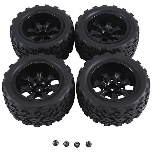 12mm Hex 1/10 RC Lastbil Hjul och Däck för 2Wd VXL Redcat ,A.pa