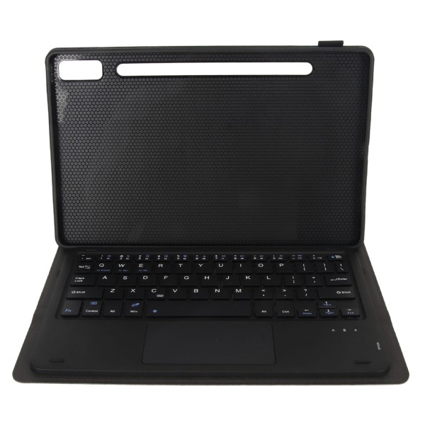 Tablet-tastatur-etui til Lenovo til Tab P11 Pro Gen 2 til Pad Pro 2022 11,2 tommer tablet-etui med penneholder Pegefelt Sort