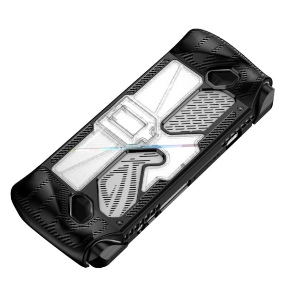 for ASUS ROG Ally Consoles Case Protector Cover BLACK&TRANSPARENT svart&transparent