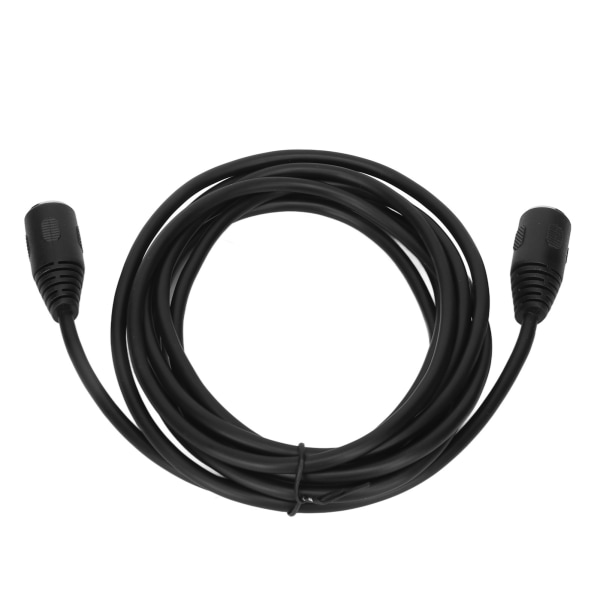 DIN 5-pin hun- til DIN 5-pin hun-adapter 9,8 fod PVC fleksibel plug and play-adapter forlængerkabel til AV-udstyr