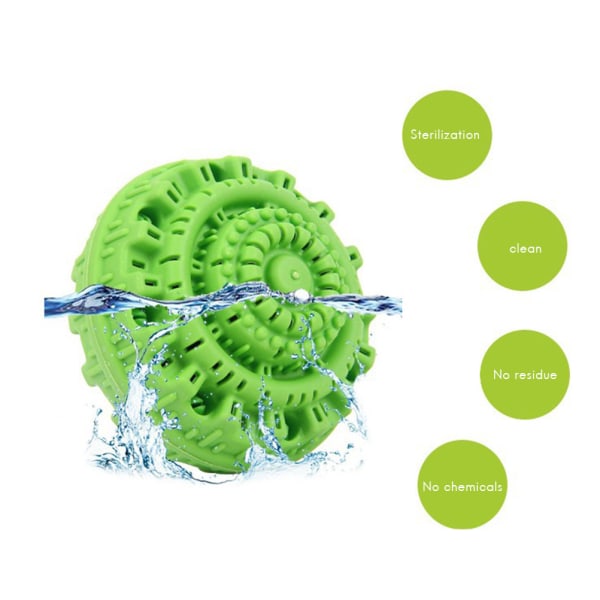 2kpl nanokeraaminen bambuhiili antibakteerinen vahva dekontaminointi pesukone erityinen pyykkipallo