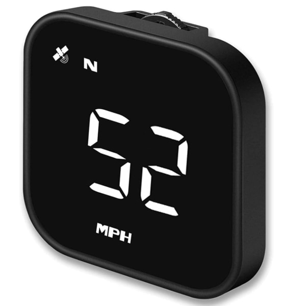 Digital GPS-hastighetsmätare, VEESA Bil Universal HUD Head Up Display, GPS Smart Gauge Speedometer