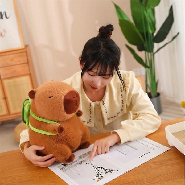 Guinea Pig Plush Toy Capybara Bear Turtle Realistic Soft Stuffed Doll