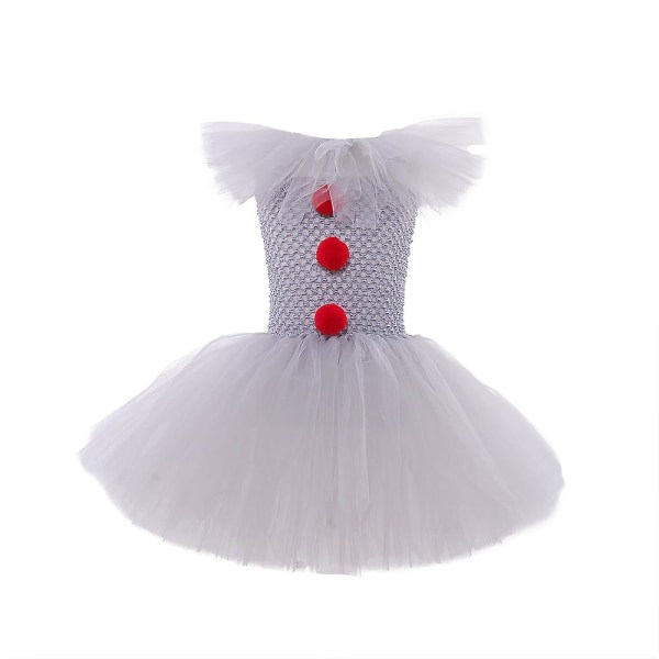 Harmaa tyttö Halloween-asu Tutu Cosplay-asusetti 5 S(2-3V) set 5 S(2-3Y)