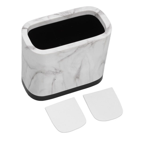 Penneholder med marmormønster Fasjonabel minimalistisk sminkebørsteholder for oppbevaring av skrivesaker