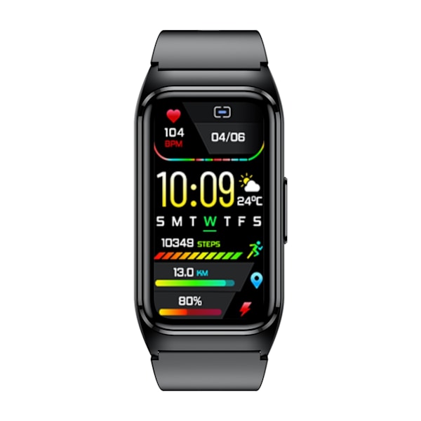 TK75 Smart Armband Din ultimata träningspartner Svart Svart Sort