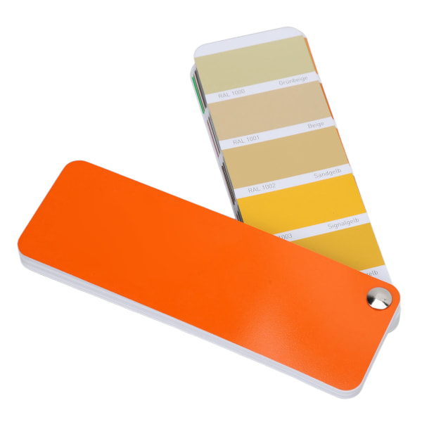 Fargeguide Spesialbelegg Farger Sekvensarrangement Fargetestbok for keramikkmaling