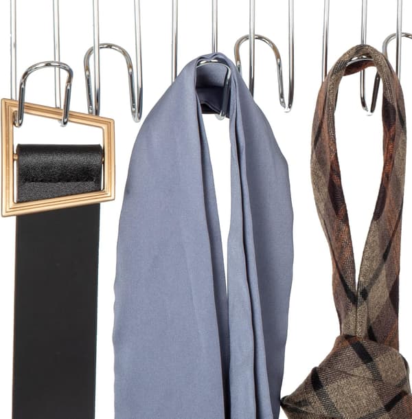 Träbälteshållare, 2-pack, 40x15,5 cm, natur